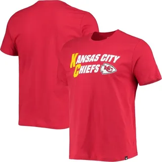Men's '47 Red Kansas City Chiefs Regional Super Rival T-shirt