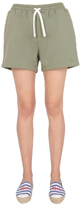 Philosophy Di Lorenzo Serafini Logo Embroidered Shorts