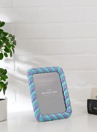 Shaped Resin Photo Frame