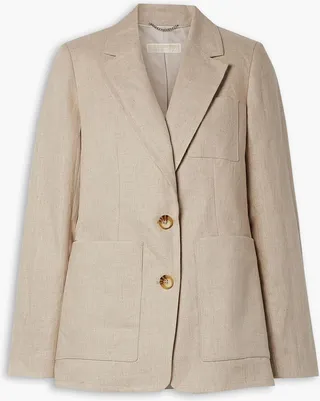 Linen blazer