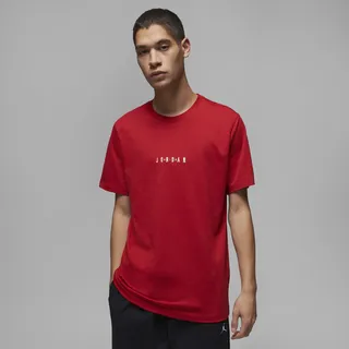 Men's Jordan Air T-Shirt in Red