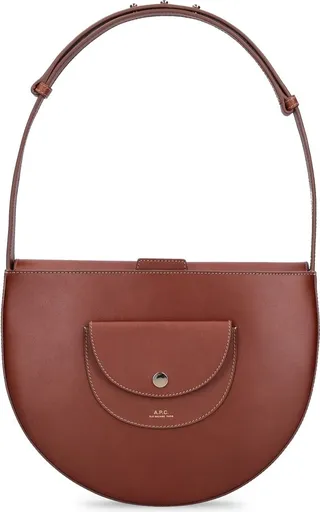 Le Pocket leather shoulder bag