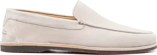 Almond-Toe Suede Loafers