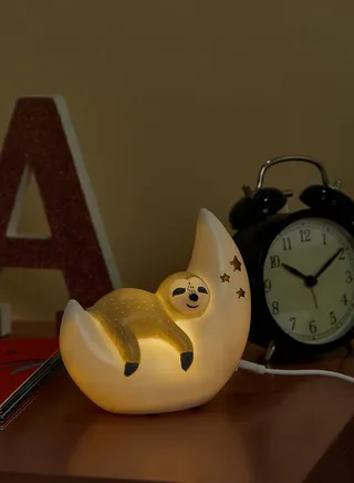 Mini LED Lamp Over The Moon Sloth