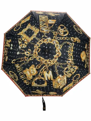 Chain-Link Print Umbrella
