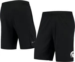 Men's Black Michigan State Spartans Hype Performance Shorts