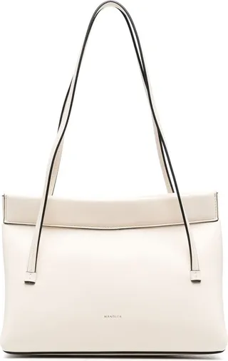 Joanna flat-handles tote bag