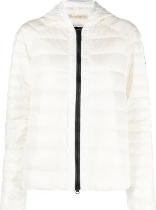 White Roxboro Quilted Jacket