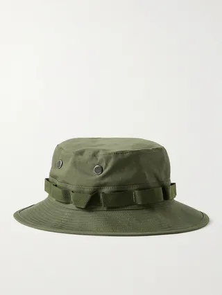 Cotton-Ripstop Bucket Hat