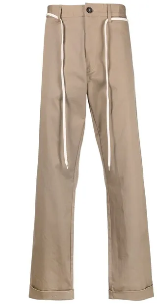Lace-Belt Trousers