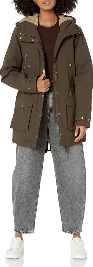 Volcom Women's Walk on by Parka Heavyweight Jacket