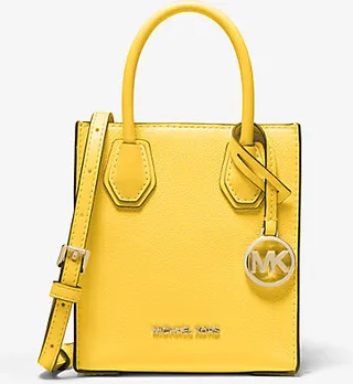 Mercer Extra-Small Pebbled Leather Crossbody Bag