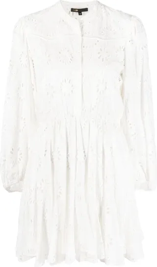Broderie Anglaise Mini Dress