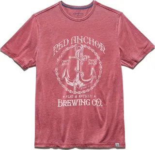 Red Anchor Brewing Crewneck T-Shirt