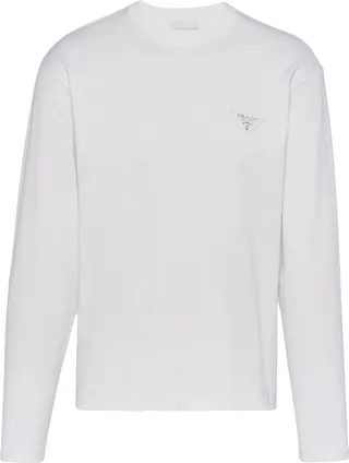 logo-patch long-sleeve T-shirt