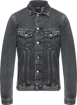 Denim Outerwear Black