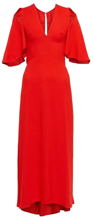 Cutout midi dress