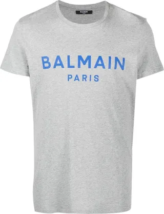 logo-print cotton T-shirt