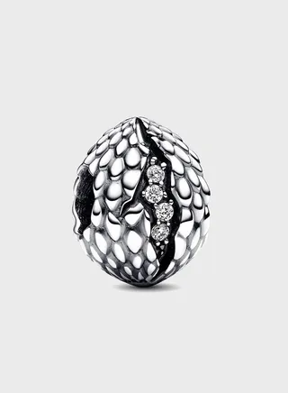 The Dragon Egg Sterling Charm