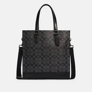 Graham Structured Tote In Signature Canvas