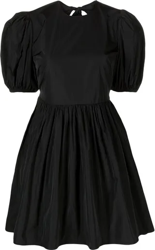 Bow-Embellished Minidress