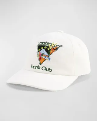 Men's Tennis Club Icon Embroidered Baseball Cap