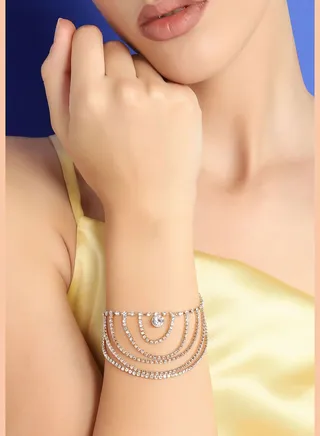 Gold Plated Party Designer Bracelet For Women