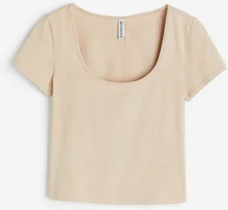 Cotton Jersey Top