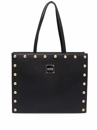 Studded Logo Tote Bag