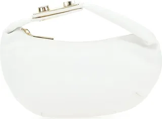Handbag realized in synthetic leather enriched by Eye Star Lock detail on the handle.