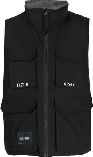 Logo-Patch Cargo Pocket Gilet