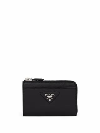 Logo-Plaque Key Case
