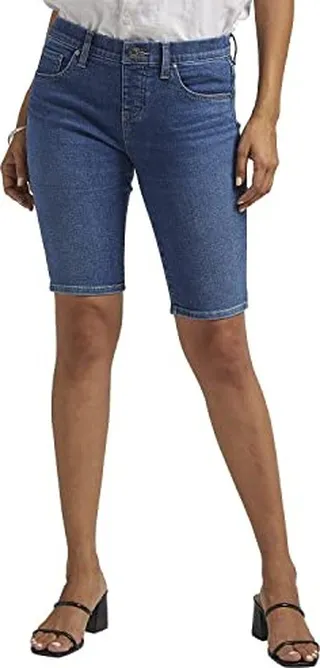 Jag Jeans Women's Maya Mid Rise 10-Inch Shorts