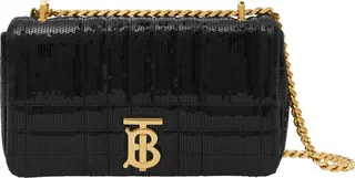 Small Lola Sequin Quilted Lambskin Bag