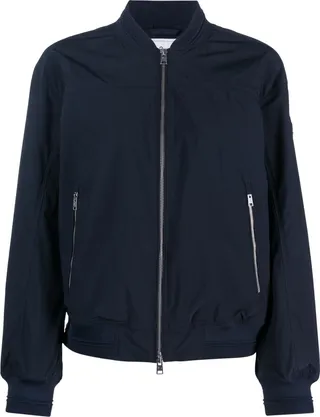 Summer zip-up bomber jacket