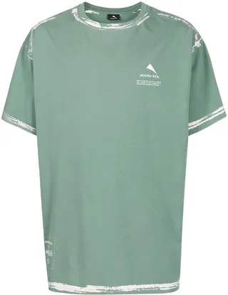 painted-edge T-shirt