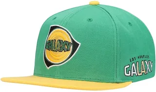 Men's Green La Galaxy Historic Logo Since '96 Two-Tone Snapback Hat