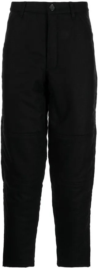 Slim-Fit Padded Trousers