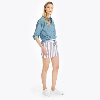 4.5" Striped Pull-On Short