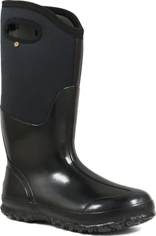 Classic Tall High Shine Insulated Waterproof Rain Boot