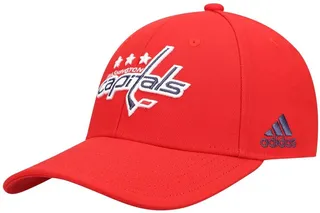 Men's Red Washington Capitals Primary Logo Adjustable Hat