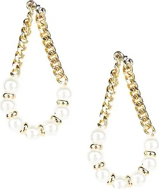 Rosantica Flaminia Dangle Earrings in Metallic Gold