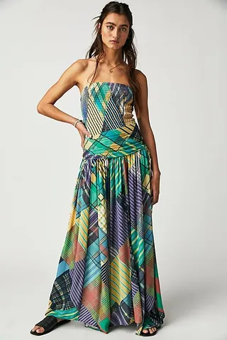 Samara Smocked Maxi Dress by Free People