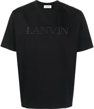 logo-embroidered short-sleeved T-shirt
