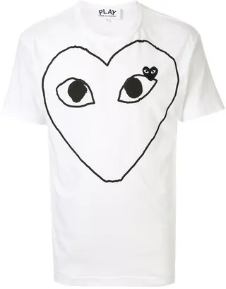 logo print T-shirt