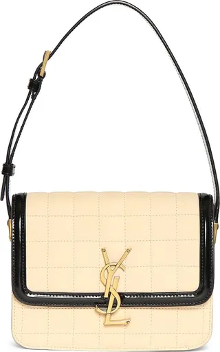 Small Solferino leather shoulder bag
