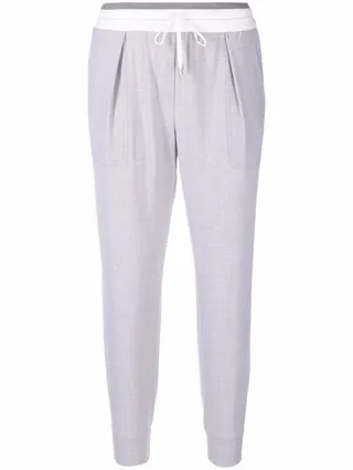 Cropped Track Pants