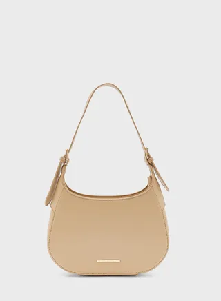 Zip Closure Shoulder Bag