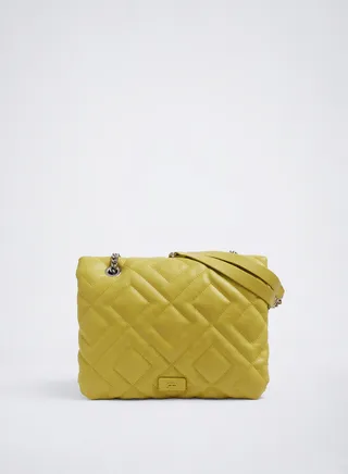 Quilted Chain Crossbody Bag