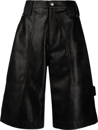 Wide-Leg Cropped Culottes